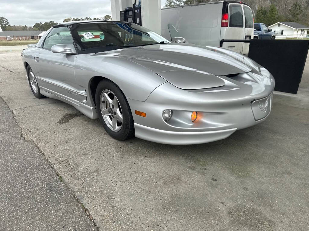 Silver 2000 Pontiac Firebird Base 2dr Hatchback 1