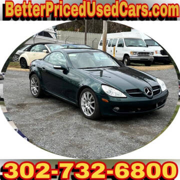 2005 Mercedes-Benz SLK for sale at Better Priced Used Cars in Frankford DE