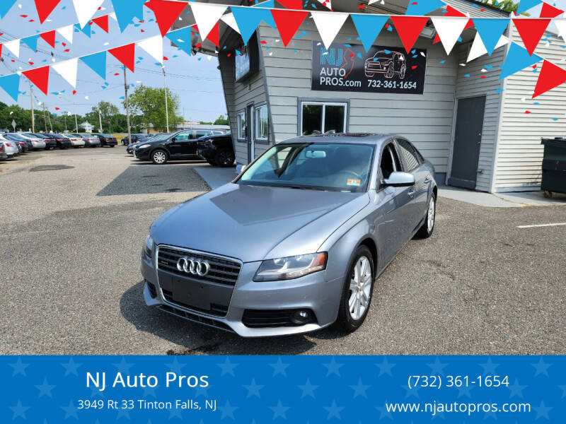 2011 Audi A4 for sale at NJ Auto Pros in Tinton Falls NJ