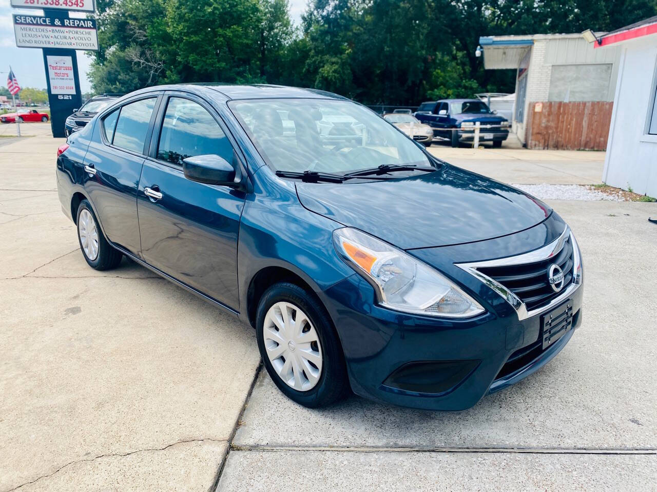 2017 Nissan Versa for sale at Testarossa Motors in League City, TX