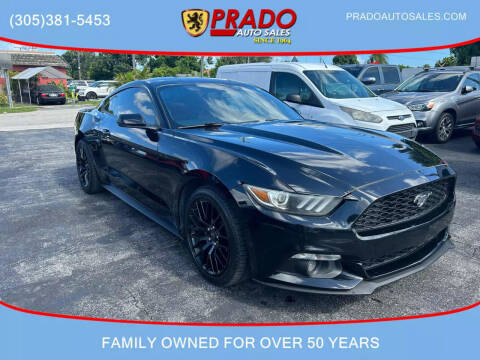 2016 Ford Mustang for sale at Prado Auto Sales in Miami FL