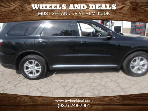 2011 Dodge Durango for sale at Wheels and Deals in New Lebanon OH