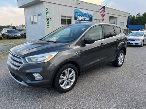 2017 Ford Escape for sale at Mountain Motors LLC in Spartanburg SC