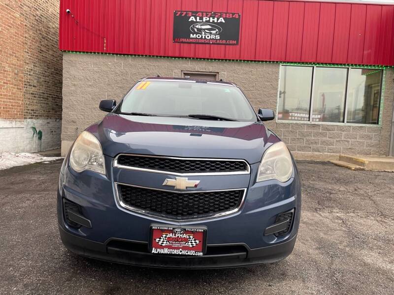 2011 Chevrolet Equinox for sale at Alpha Motors in Chicago IL