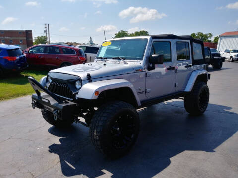 2015 Jeep Wrangler Unlimited for sale at Big Boys Auto Sales in Russellville KY
