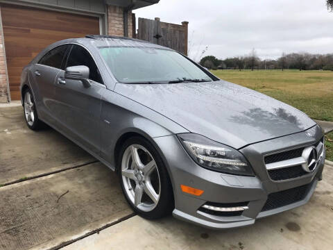 2012 Mercedes-Benz CLS for sale at Texas Luxury Auto in Houston TX