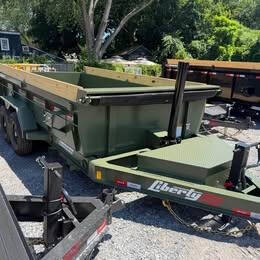 2026 Liberty Trailers 7X14 LOW SIDE DUMP
