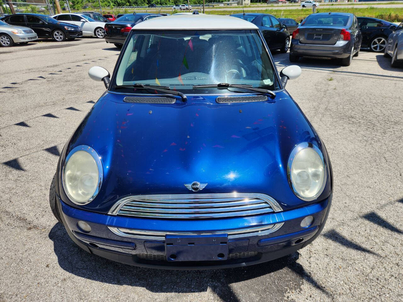 Dk. Blue 2003 MINI Cooper Base 2dr Hatchback 2