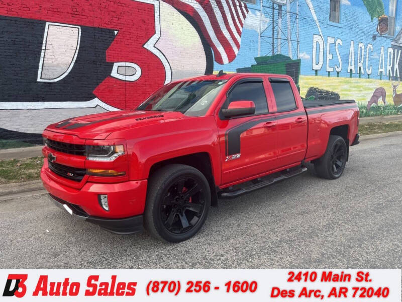 2018 Chevrolet Silverado 1500 for sale at D3 Auto Sales in Des Arc AR