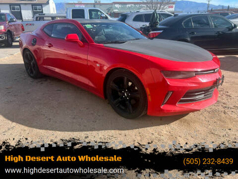 2017 Chevrolet Camaro for sale at High Desert Auto Wholesale in Albuquerque NM