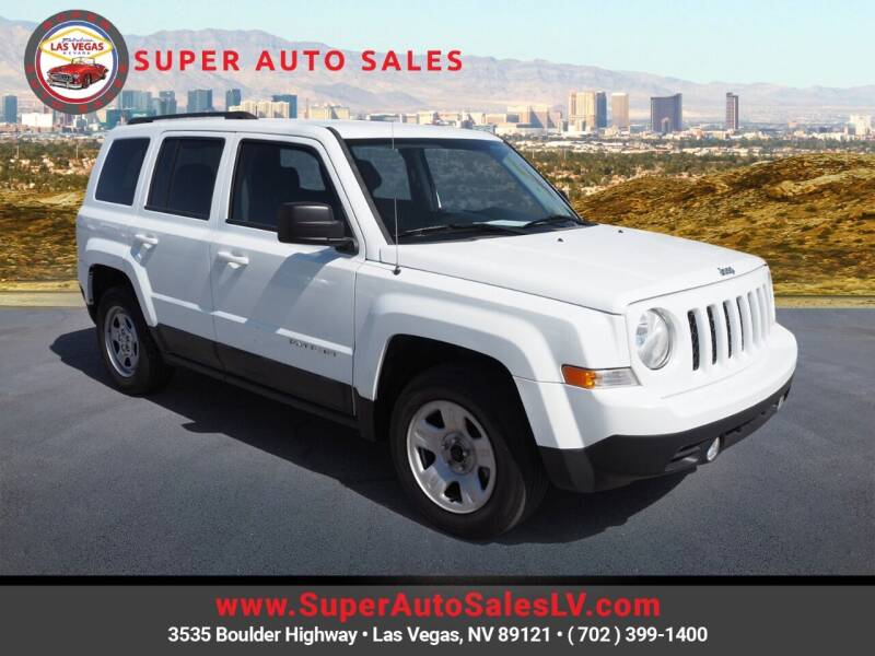 2016 Jeep Patriot for sale at Super Auto Sales in Las Vegas NV
