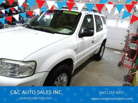 2006 Mercury Mariner for sale at C&C AUTO SALES INC in Charles City IA