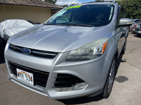 2013 Ford Escape for sale at PACIFIC ISLAND AUTO SALES in Wahiawa HI