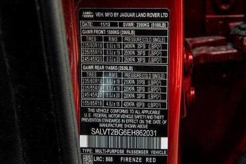 2014 Land Rover Range Rover Evoque Dynamic