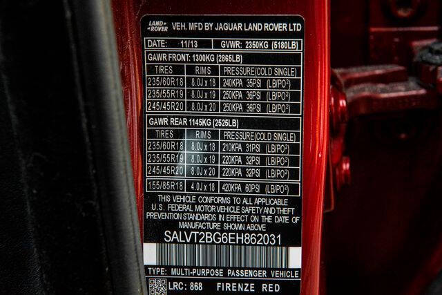 2014 Land Rover Range Rover Evoque Dynamic