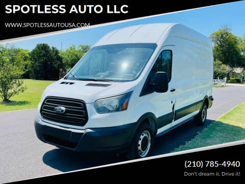 2015 Ford Transit Cargo for sale at SPOTLESS AUTO LLC in San Antonio TX