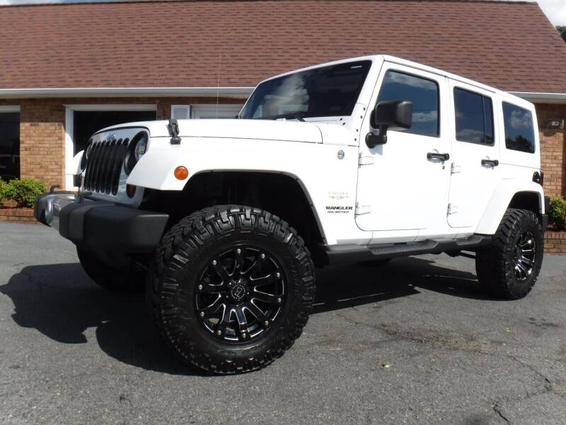 2012 Jeep Wrangler Unlimited for sale at Auto World Of Winston - Salem in Winston Salem NC