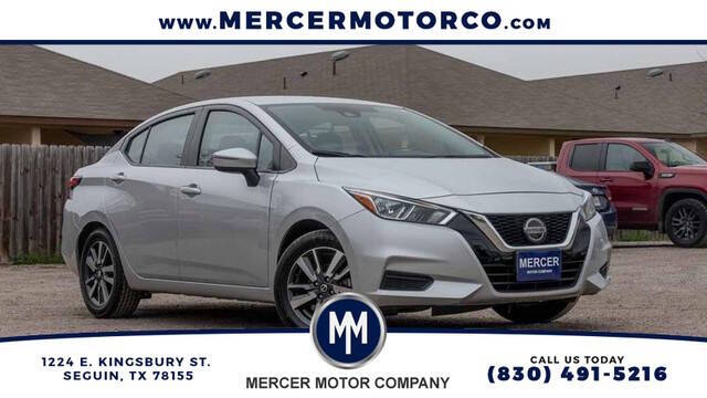 2021 Nissan Versa for sale at MERCER MOTOR CO in Seguin TX