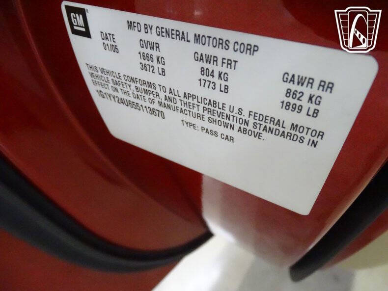 2005 Chevrolet Corvette