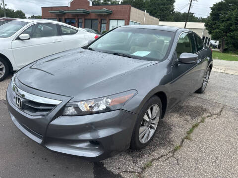2012 Honda Accord for sale at Pinnacle Acceptance Corp. in Franklinton NC