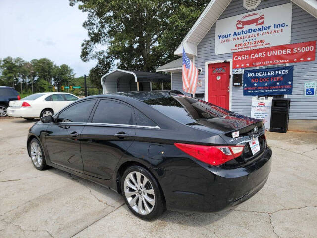 2012 Hyundai SONATA for sale at Your Autodealer Inc. in Mcdonough, GA