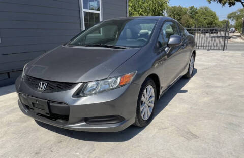 2012 Honda Civic for sale at H & H AUTO SALES in San Antonio TX