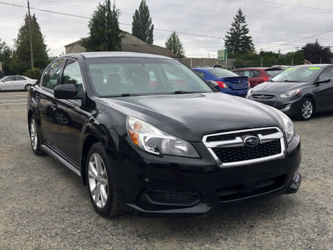 2013 Subaru Legacy for sale at A & V AUTO SALES LLC in Marysville WA