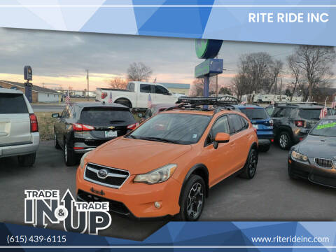 2013 Subaru XV Crosstrek for sale at Rite Ride Inc 2 in Shelbyville TN