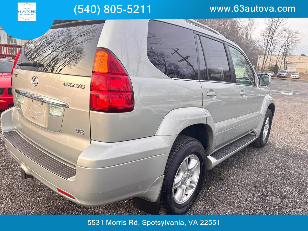 2003 Lexus GX 470 for sale at 63 Auto Inc in Spotsylvania, VA