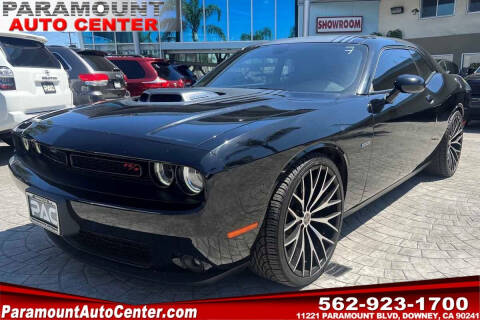 2015 Dodge Challenger for sale at PARAMOUNT AUTO CENTER in Downey CA