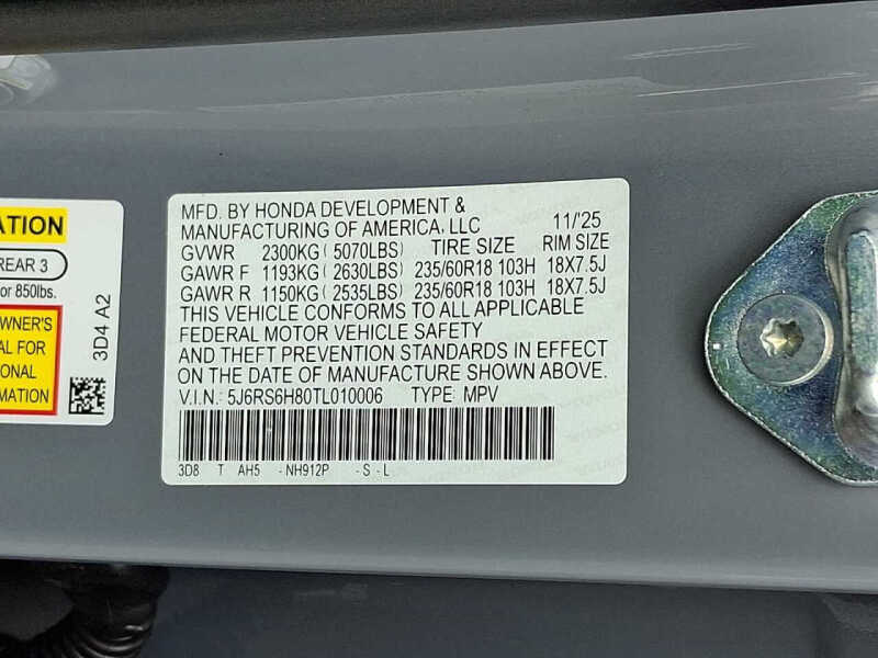 2026 Honda CR-V Hybrid Sport-L