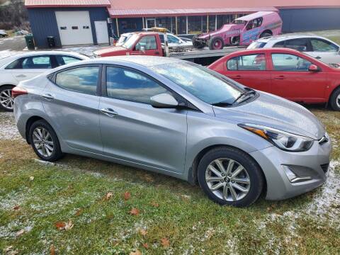 2015 Hyundai Elantra for sale at Mike and Michelle Stolarcyk Cars and Trucks in Whitney Point NY