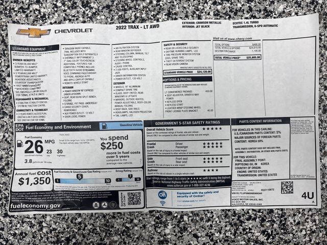 2022 Chevrolet Trax LT