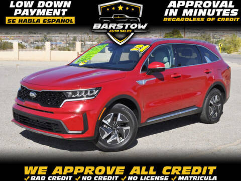 2021 Kia Sorento Hybrid for sale at BARSTOW AUTO SALES in Barstow CA