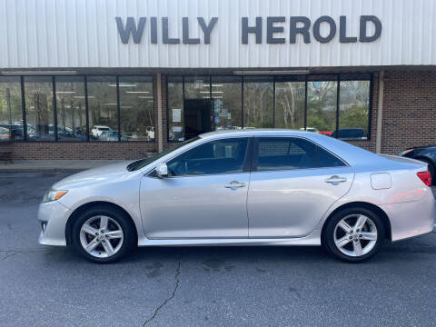 2012 Toyota Camry for sale at Willy Herold Automotive in Columbus GA