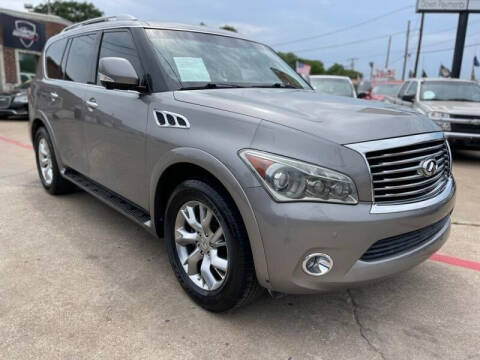 2012 Infiniti QX56 for sale at Tex-Mex Auto Sales LLC in Lewisville TX