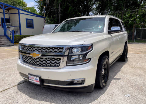 2015 Chevrolet Tahoe for sale at HOUSTON CAR SALES INC in Houston TX