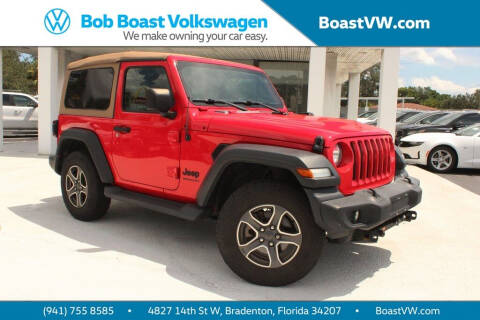 2020 Jeep Wrangler for sale at Bob Boast Volkswagen in Bradenton FL