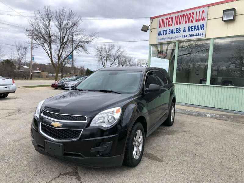 2015 Chevrolet Equinox for sale at United Motors LLC in Saint Francis WI