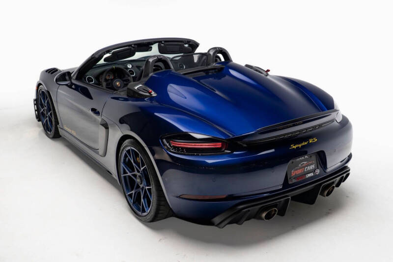 2024 Porsche 718 Boxster Spyder RS