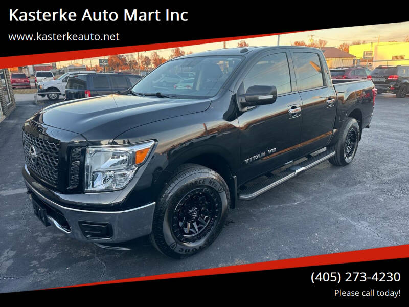 2019 Nissan Titan for sale at Kasterke Auto Mart Inc in Shawnee OK