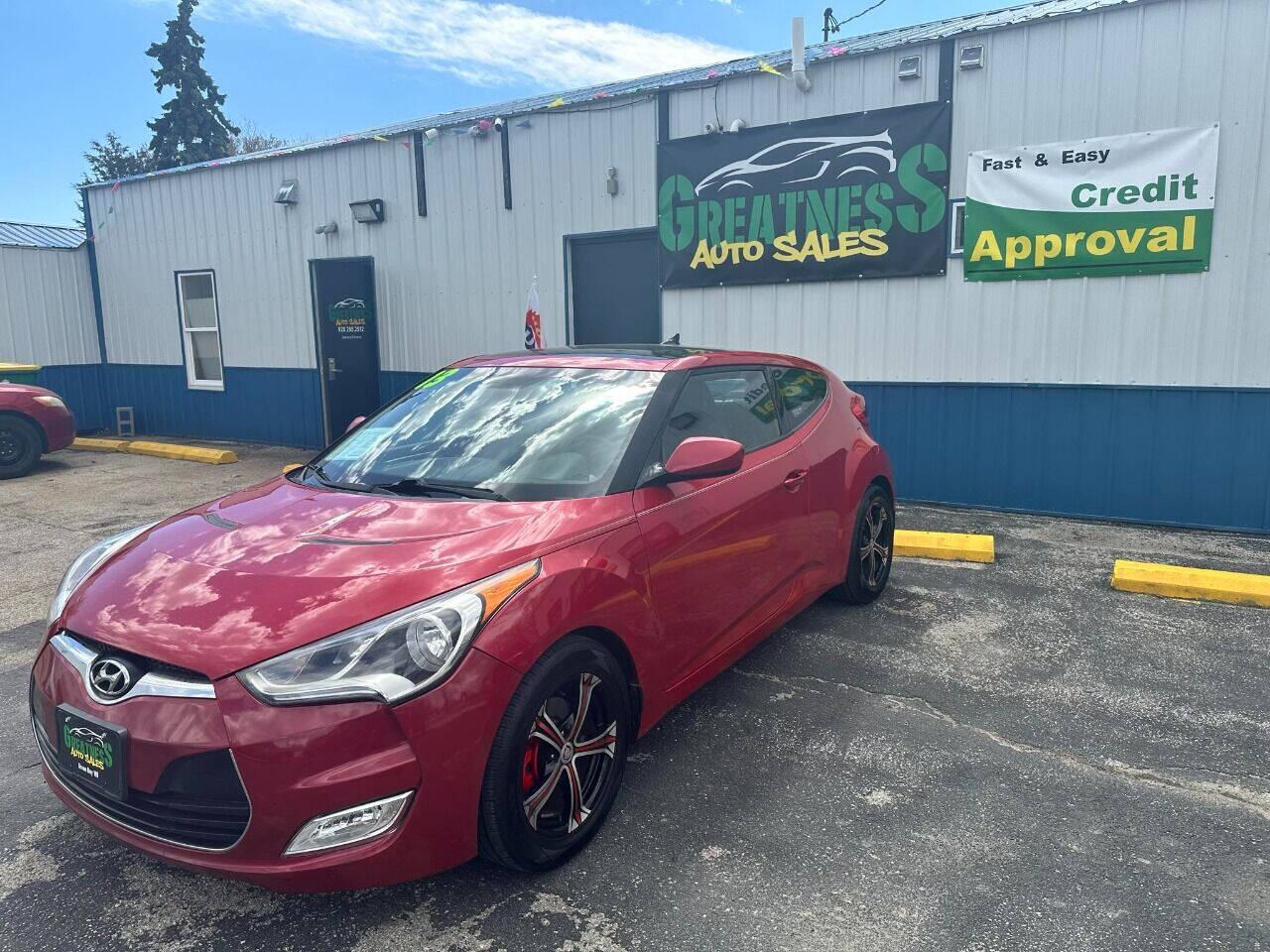 2013 Hyundai VELOSTER for sale at GREATNESS AUTO SALES in Green Bay, WI