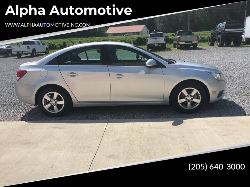 2013 Chevrolet Cruze for sale at Alpha Automotive in Odenville AL