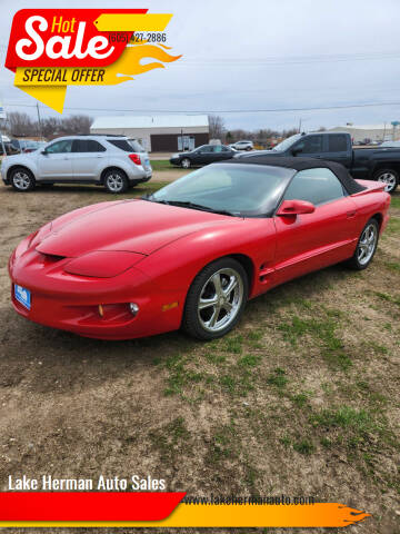 2000 Pontiac Firebird for sale at Lake Herman Auto Sales in Madison SD