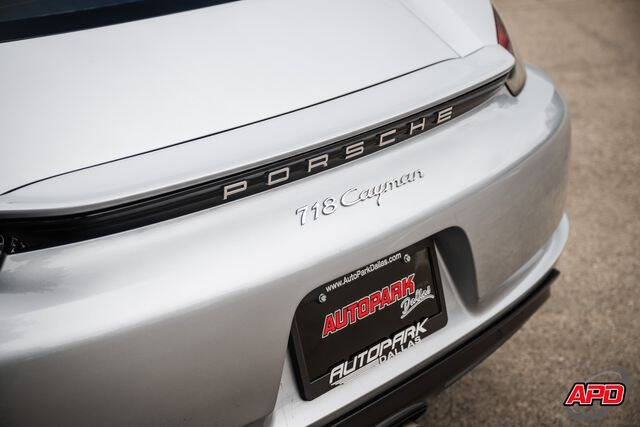 2017 Porsche 718 Cayman