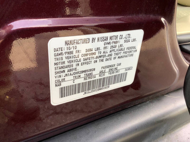 2011 Infiniti EX35 Journey