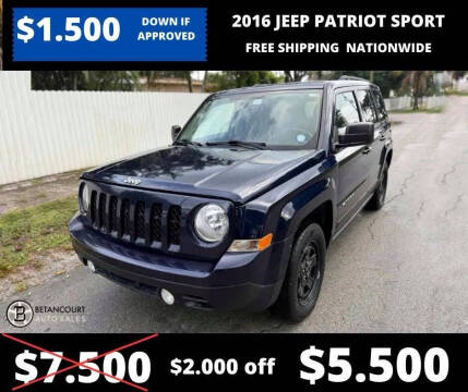 2016 Jeep Patriot Sport
