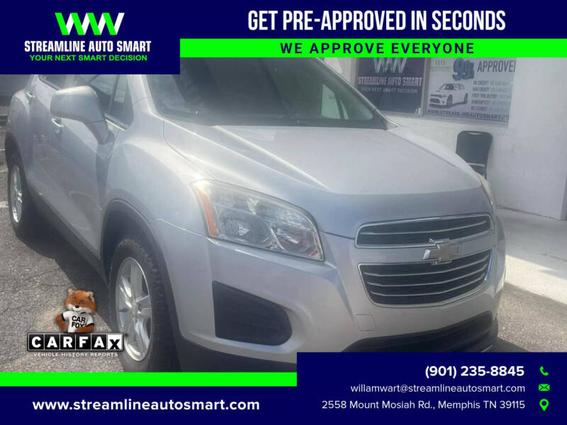 2015 Chevrolet Trax for sale at Streamline Auto Smart in Memphis TN