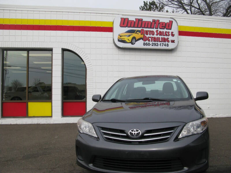 2013 Toyota Corolla for sale at Unlimited Auto Sales & Detailing, LLC in Windsor Locks CT