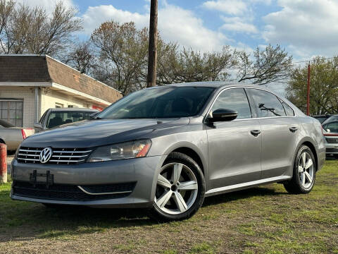 2012 Volkswagen Passat for sale at Texas Select Autos LLC in Mckinney TX